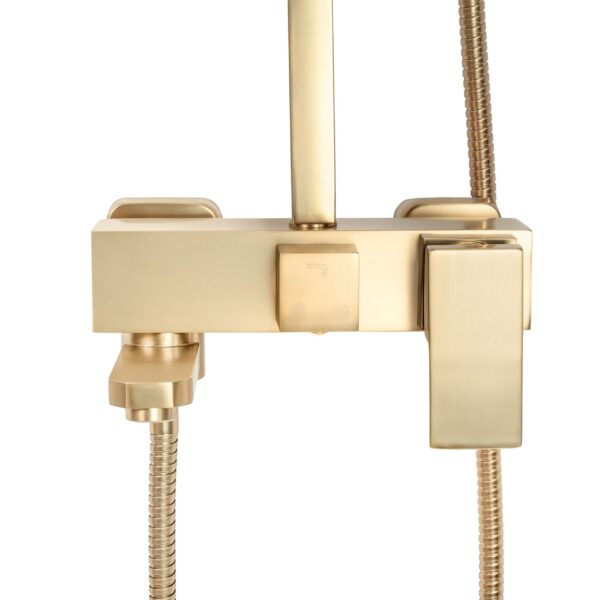 Kit de douche REA JACK BRUSHED GOLD – Image 7