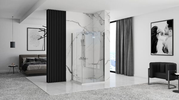 Cabine de douche pliante Rea Fold N2 Modulée – Image 5