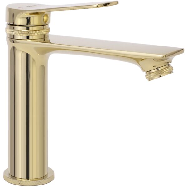 Robinet de lavabo Rea Viral Gold Low – Image 3
