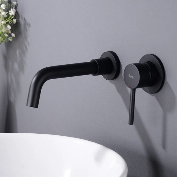 Robinet encastré Rea Lungo LONG  Black Mat + Box – Image 6