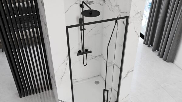 Porte de douche à entrouvrir Rapid Swing 80 – Image 4