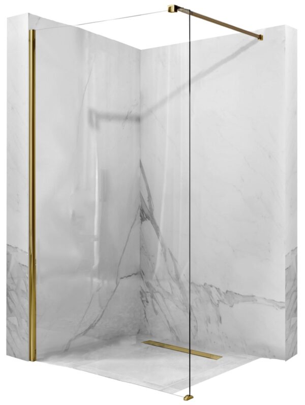 Paroi de douche Rea Aero Gold 110 Walk In