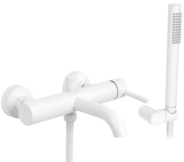 Robinet de baignoire Rea Lungo White Mat