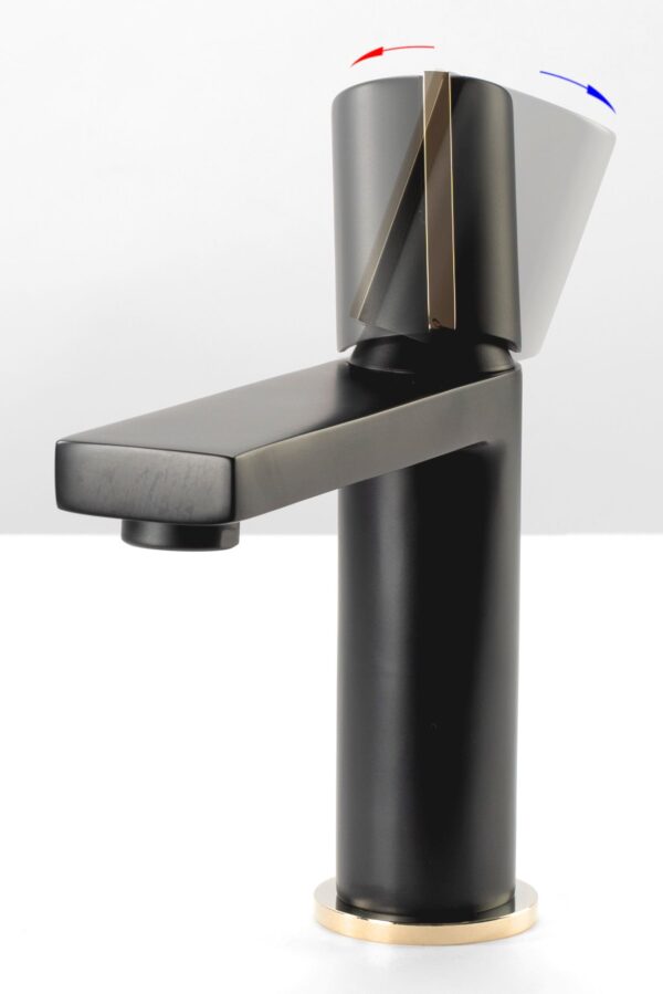 Robinet de lavabo REA ICON Black Low – Image 8