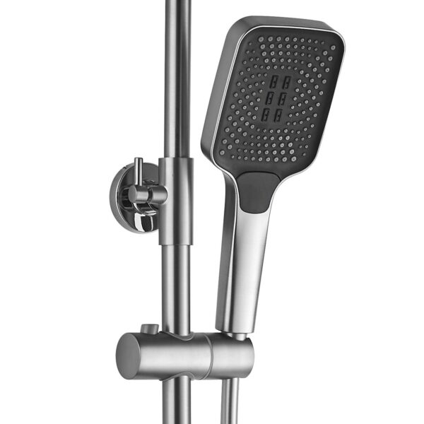 Kit de douche avec thermostat REA ROB Nickiel Brush INOX – Image 3