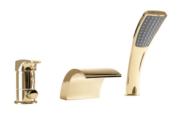 Robinet de baignoire Rea Riven GOld