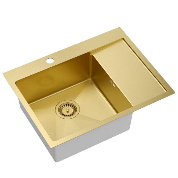 Évier en acier RUSSEL 116 Gold