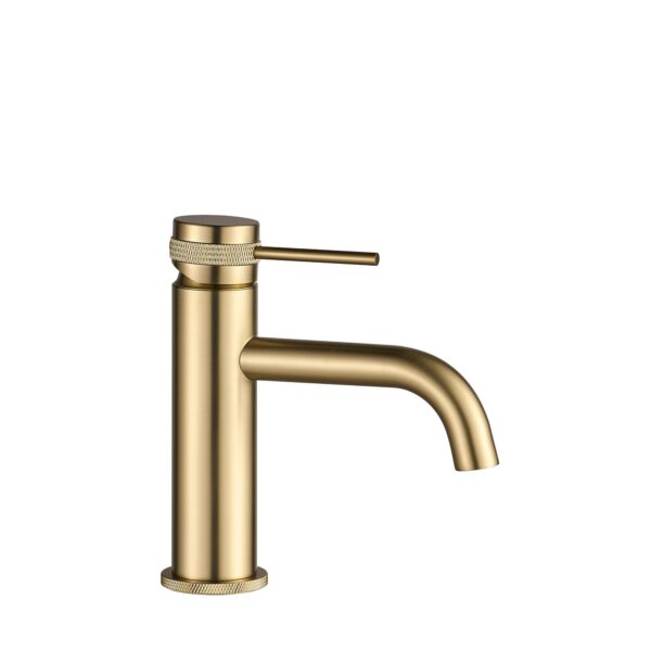 Robinet de lavabo Rea Lungo Grip  Brush  Gold low
