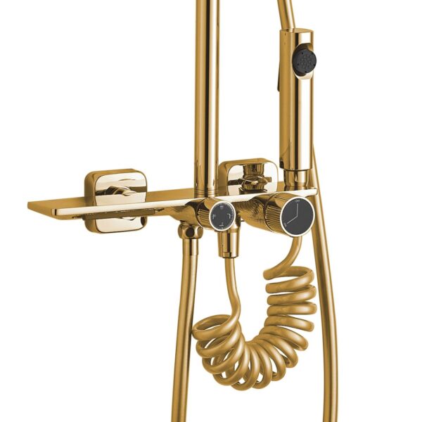 Kit de douche REA HELIX Gold – Image 2