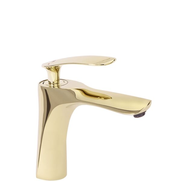 Robinet de lavabo Rea Orbit Gold Low