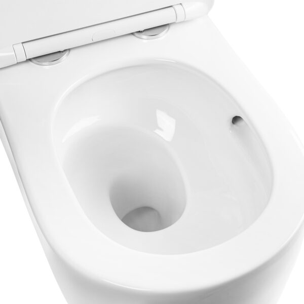 Cuvette WC suspendue Rea Eddy Tornado Rimless Flat N – Image 2