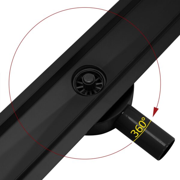 Drain linéaire REA PURE NEO PRO black matt 50 – Image 2