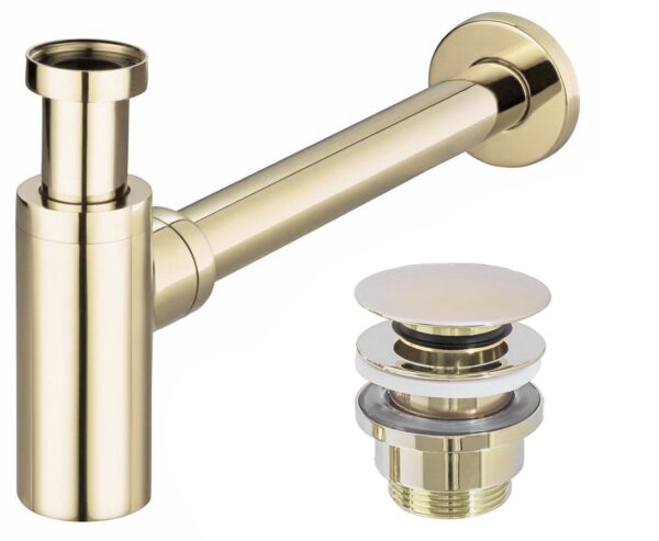 Siphon de lavabo REA Gold