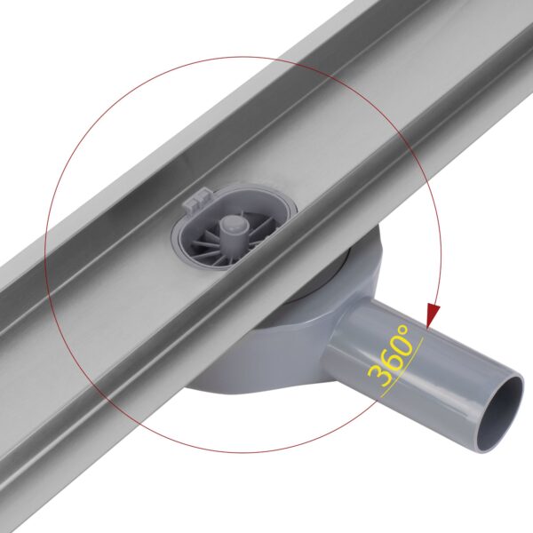 Drain linéaire REA NEOX PRO Nickiel Brush 60 – Image 7