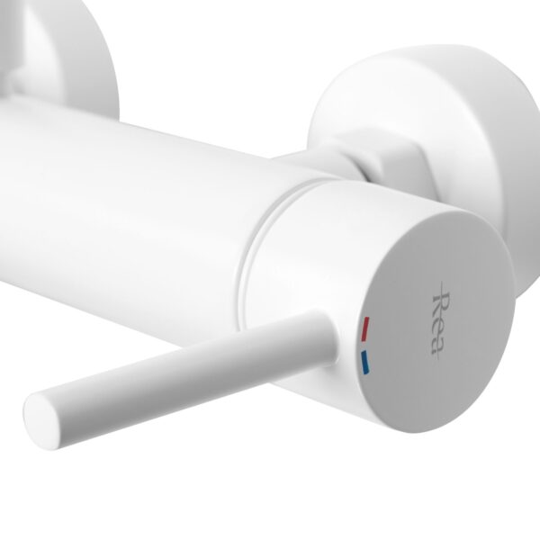 Robinet de baignoire Rea Lungo White Mat – Image 3