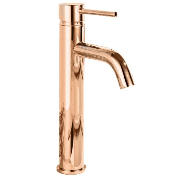 Robinet de lavabo Rea Lungo Rose Gold High – Image 6