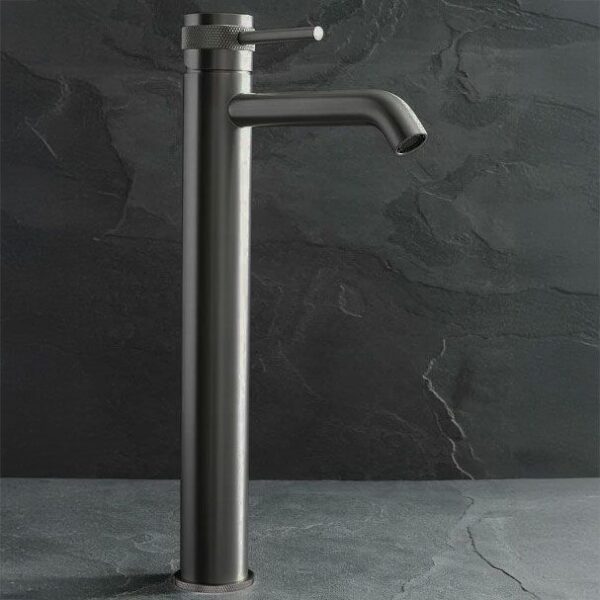 Robinet de lavabo Rea Lungo Grip Gun Grey high – Image 5