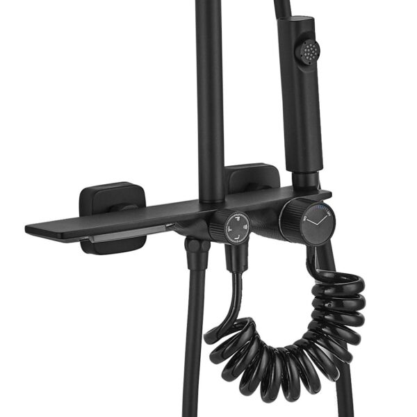 Kit de douche REA HELIX Black – Image 2