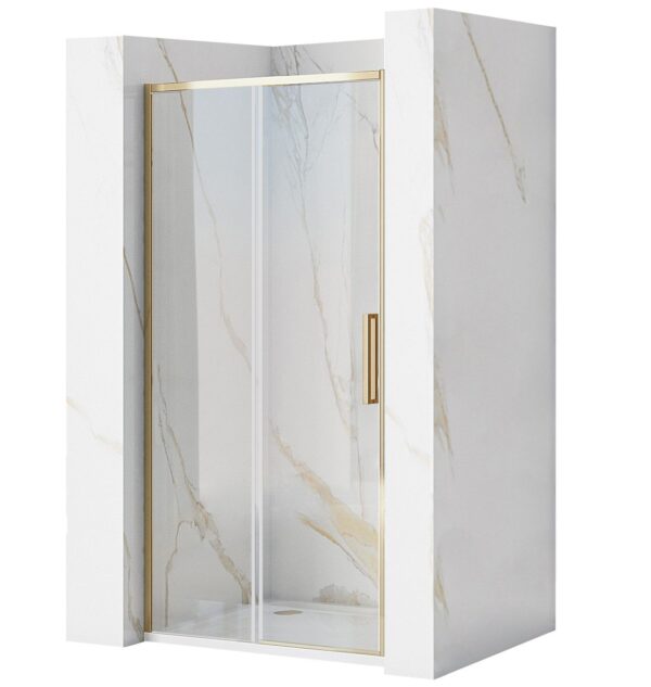 Porte de douche REA Rapid Slide 140 Gold