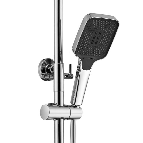 Kit de douche avec thermostat REA ROB Chrome – Image 3