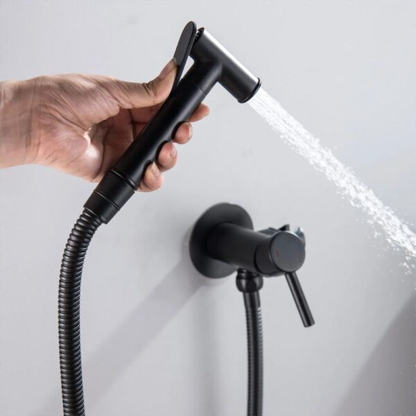 ROBINET DE BIDET ENCASTRÉ REA  Lungo LOOP BLACK – Image 2