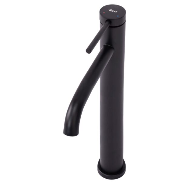 Robinet de lavabo Rea  CLIF BLACK MAT HIGH – Image 4