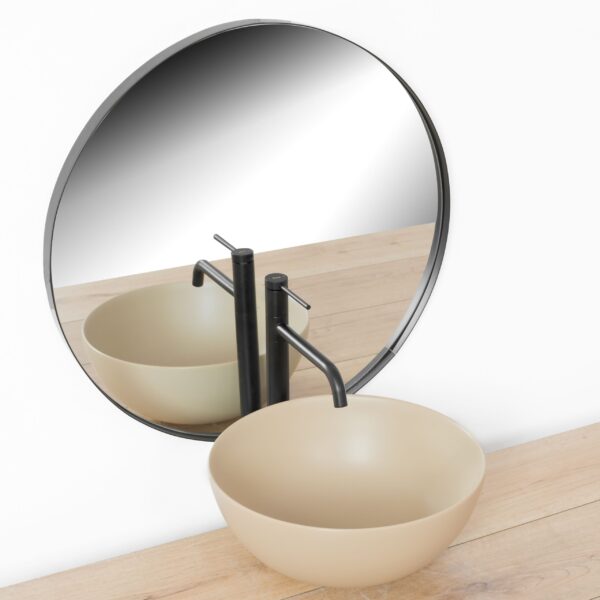 Robinet de salle de bain REA Lugano Slim Black High – Image 3