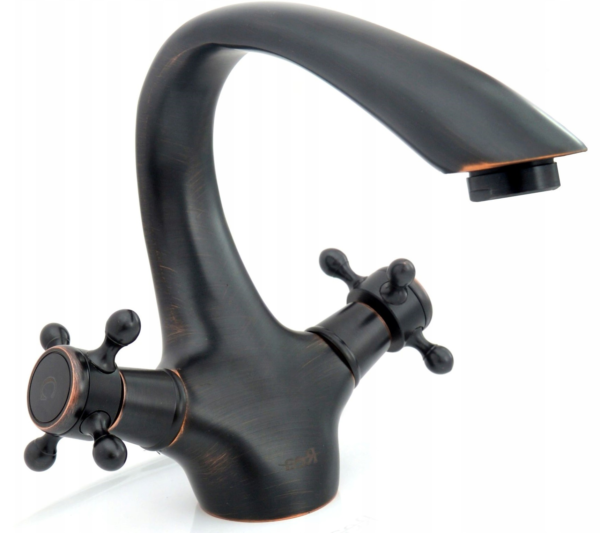 Robinet de lavabo Rea Retro Old Black