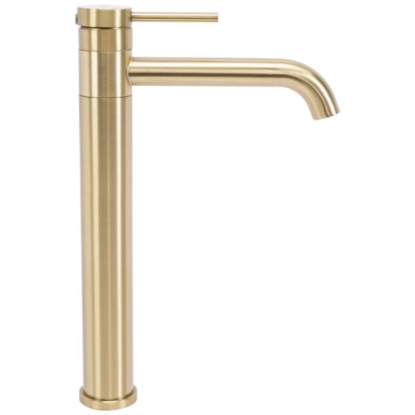 Robinet de salle de bain Rea LUNGIS Brush Gold Super High – Image 2