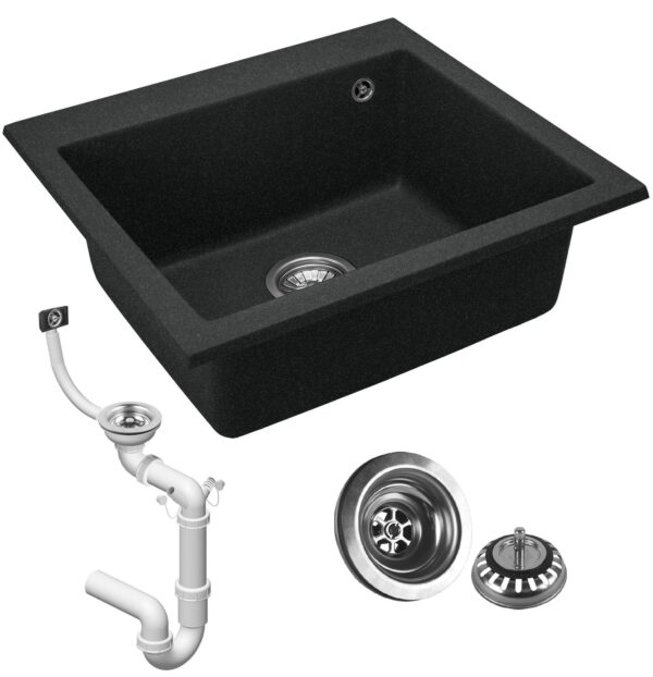 Évier granit  West XL black METALLIC – Image 3
