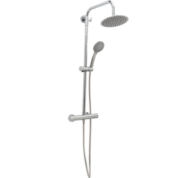 Kit de douche avec thermostat CALANI DAYTON CHROME – Image 2