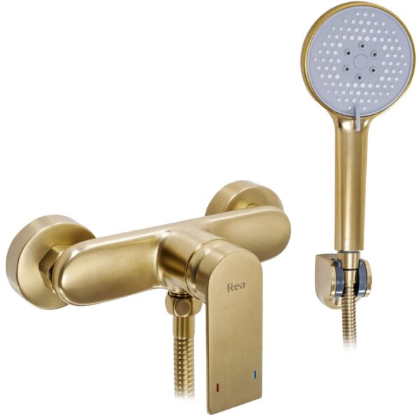 Robinet de douche REA  Verso Gold