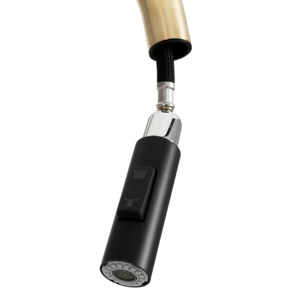 Robinet de cuisine Rea SOUL Gold Black – Image 5