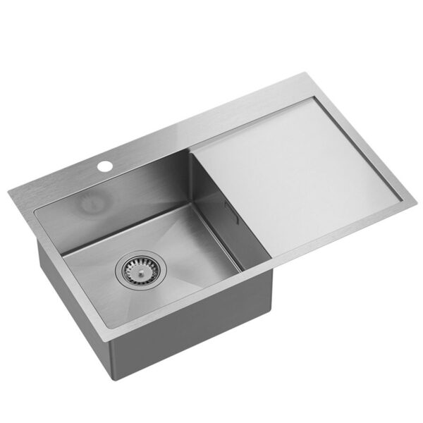 Évier en acier RUSSEL 111 BRUSH NICKEL