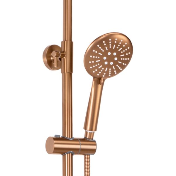 Kit de douche avec thermostat REA Lungo Copper Brush – Image 4