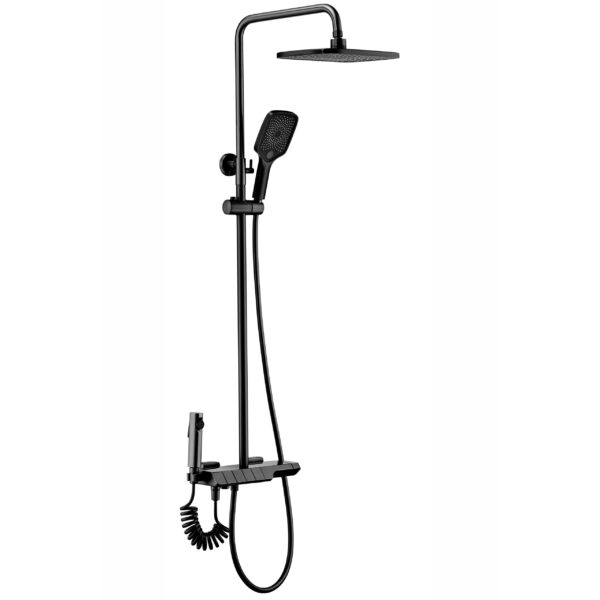 Kit de douche avec thermostat REA ROB Black – Image 6