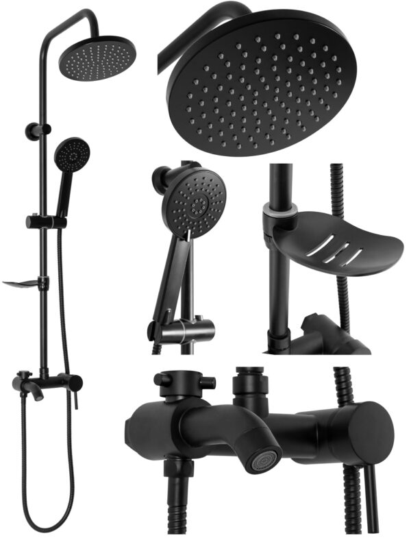 Kit de douche LUIS Black