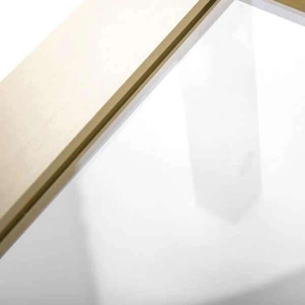 Porte de douche REA Rapid Slide 110 Gold Brush – Image 4