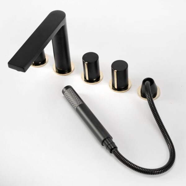 Robnet de baignoire Rea ICON Black Matt – Image 3