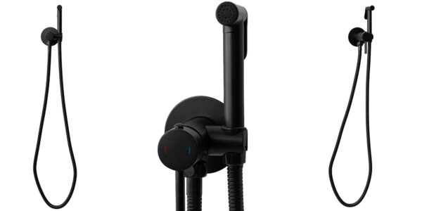 ROBINET DE BIDET ENCASTRÉ REA  Lungo LOOP BLACK – Image 6