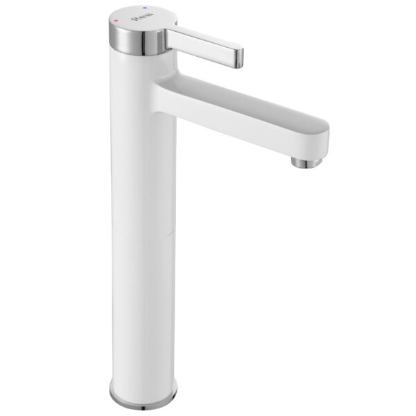 Robinet de lavabo REA Polo White Chrom high