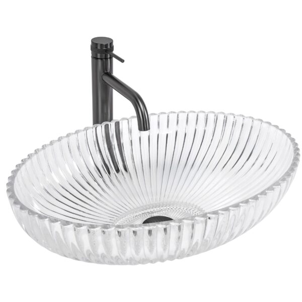 Vasque à poser Rea Nicole Transparent – Image 8