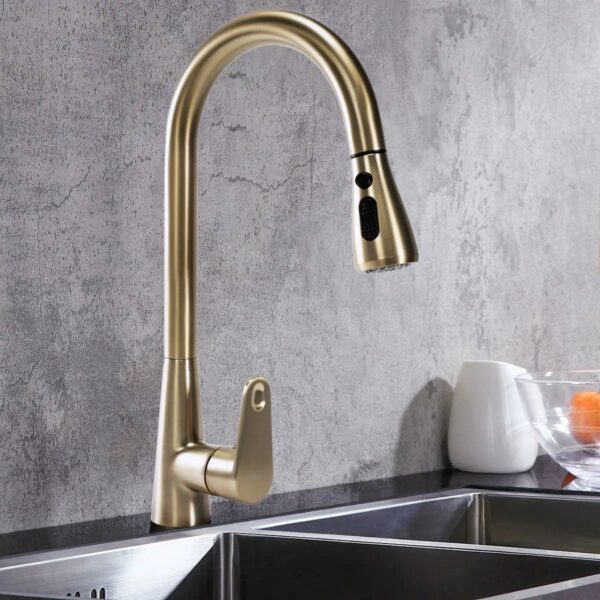 Robinet de cuisine Rea Mild gold – Image 6