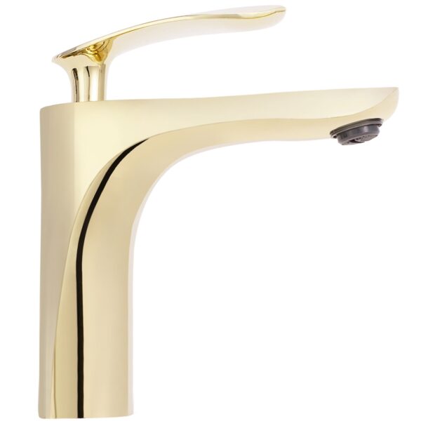 Robinet de lavabo Rea Orbit Gold Low – Image 3