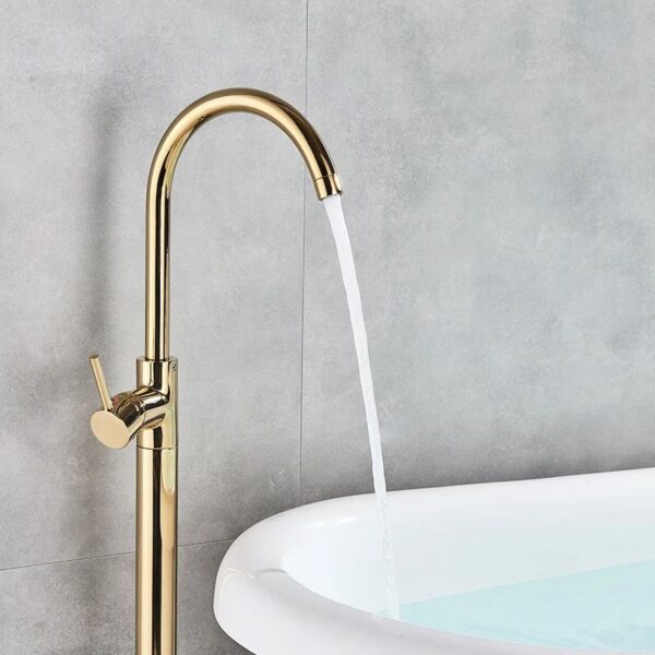 Robinet de lavabo Rea Lungo Ortis Gold – Image 2