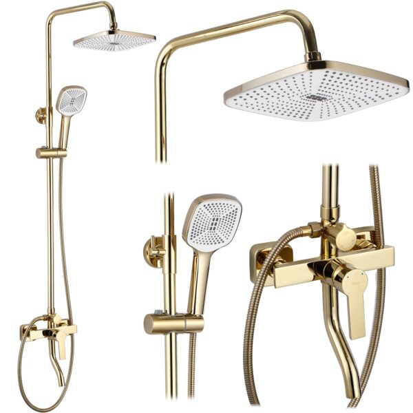 Kit de douche REA ARGUS GOLD