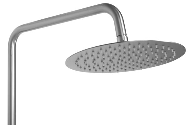 Kit de douche avec thermostat REA VINCENT NICKEL BRUSH INOX – Image 7