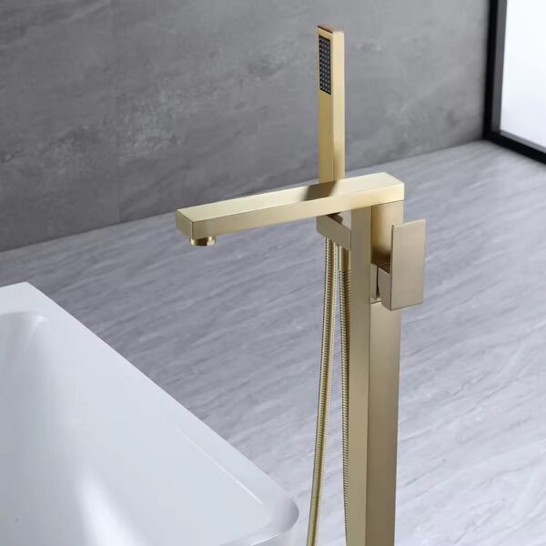 Robinet autoportant Rea TERY Gold Brush – Image 2