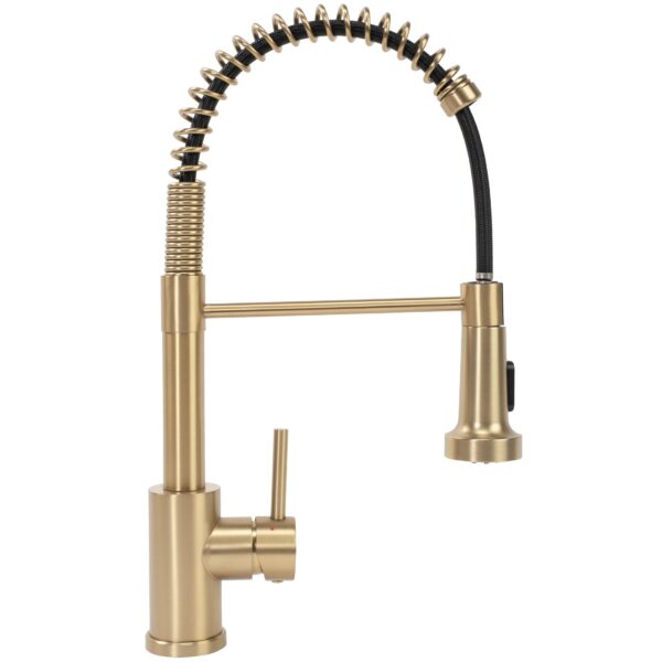 Robinet de cuisine REA Colin Brush Gold – Image 3