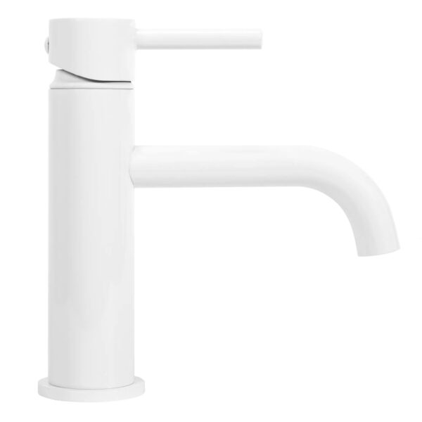 Robinet de lavabo Rea Lungo White Low – Image 3